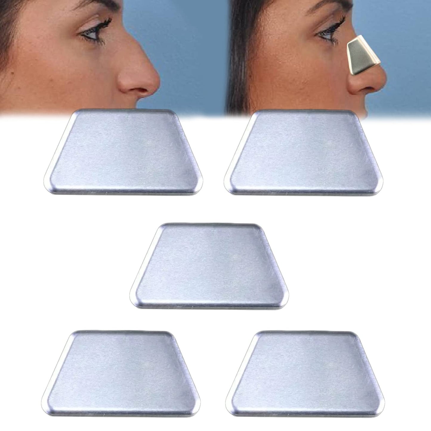 Nareseal Aluminum Nasal Splints - External Nasal & Orbital Support Device