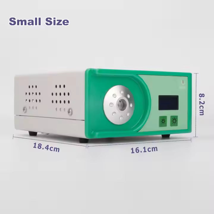 Medical Cold LED Light Source 100W Portable Endoscopy for ENT Endoscope Camera | For Endoscopy, Clinics & Hospitals | Compatible with Endoscope Cameras | Netcare