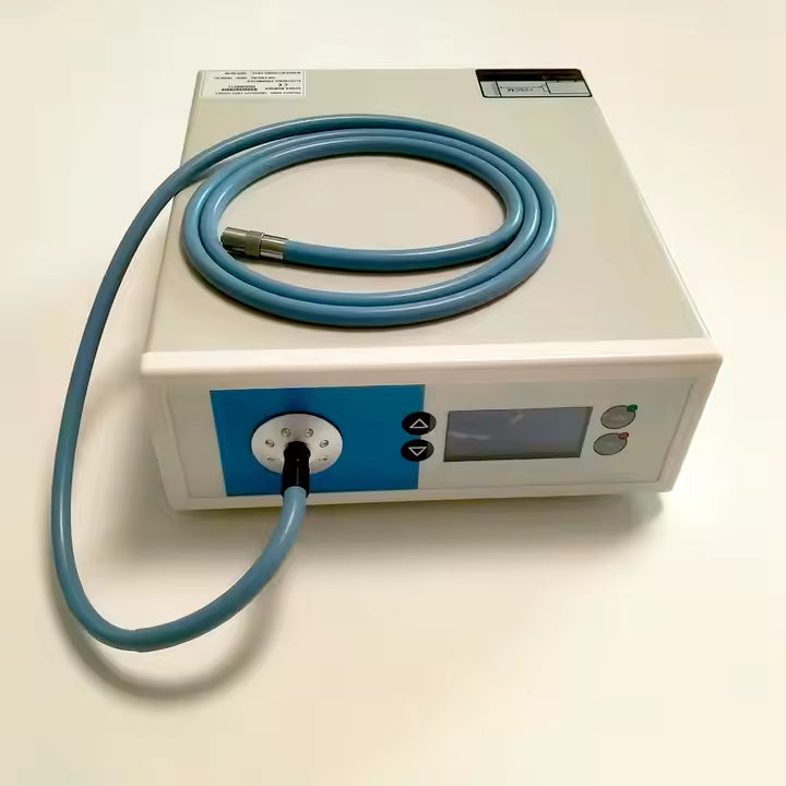 120W LED Cold Light Source for Endoscopy | Medical Portable Light for ENT, Laparoscopy, Urology | Netcare