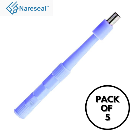 Netcare Disposable Skin Biopsy Punch | Sterile | Sharp and precise (4.0mm) | Nareseal (Pack of 5)