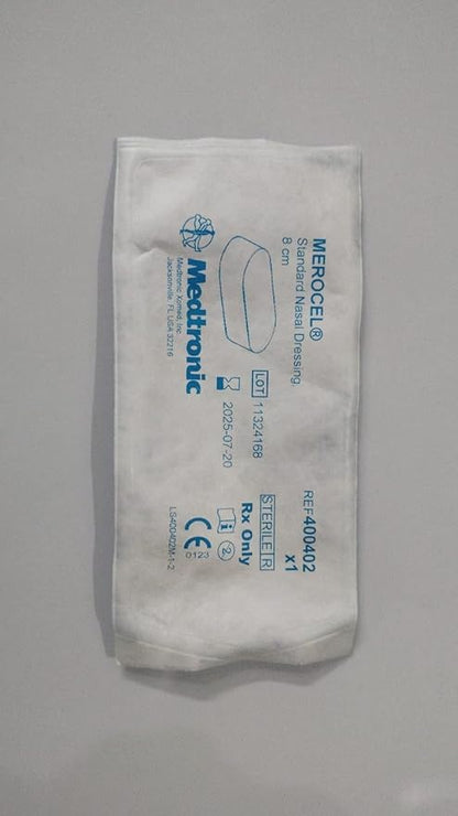 Merocel PVA Nasal Dressing without Thread 8/10 Cm Size | merocel nasal pack