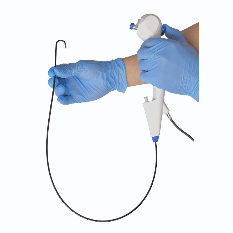 Netcare Disposable 5.2mm Flexible Bronchoscope with Dedicated Working Channels: Compatible with PC, Laptops and phones