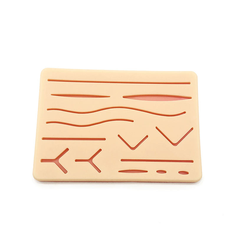 Netcare 3 Layer Large Suture Practice Pad with wounds