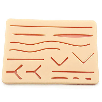 Netcare 3 Layer Large Suture Practice Pad with wounds