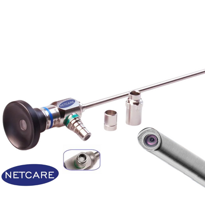 Rigid Sinuscope Endoscope (4mm, 30 Degree, 175mm) | Rigid Endoscope Telescope, for ENT practitioners, Otolaryngologist. HD Lens | Netcare
