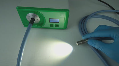 Medical Cold LED Light Source 100W Portable Endoscopy for ENT Endoscope Camera | For Endoscopy, Clinics & Hospitals | Compatible with Endoscope Cameras | Netcare
